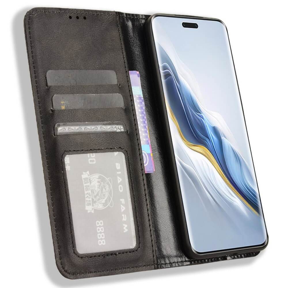 Honor Magic6 Pro - Custodia Vintage Flip Case