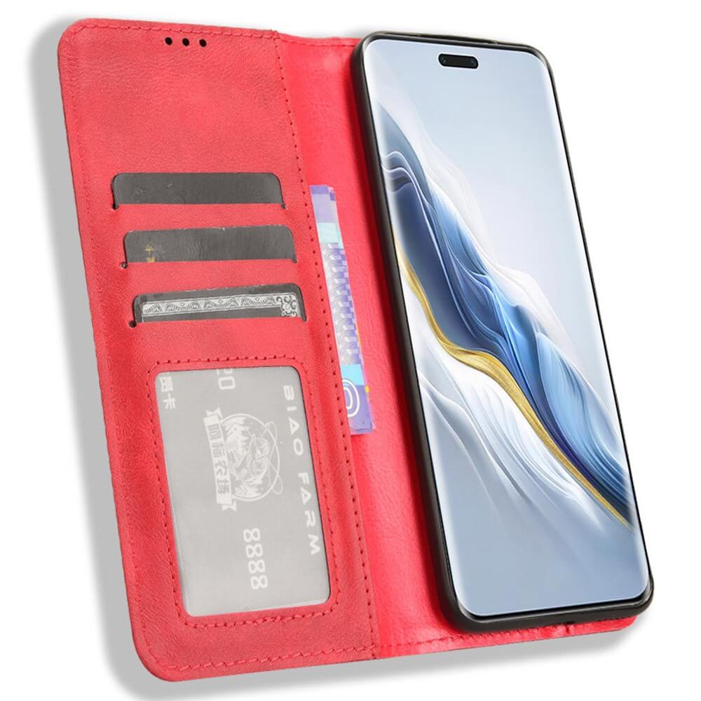 Honor Magic6 Pro - Custodia Vintage Flip Case