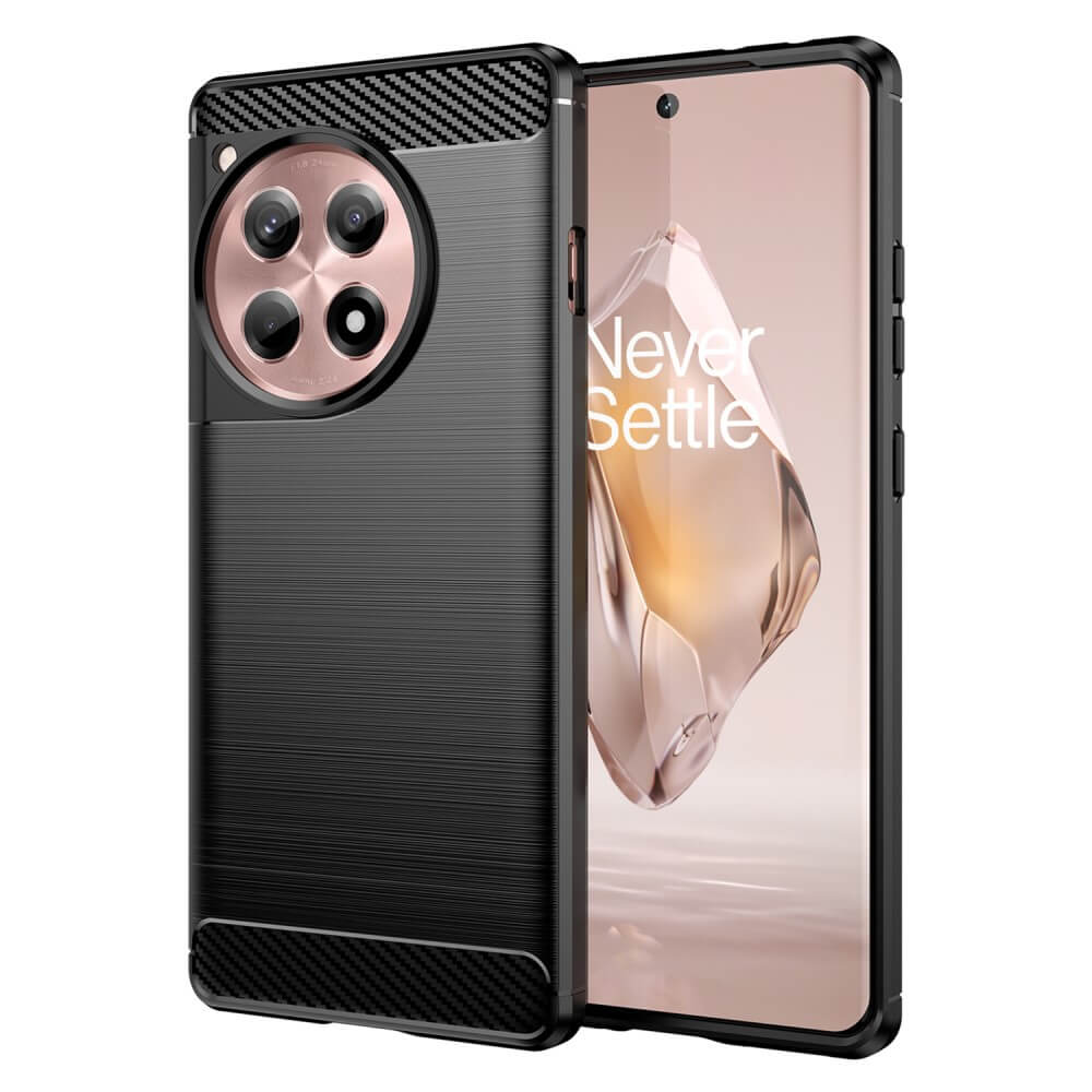 Oneplus 12R - Metal Carbon Look Case