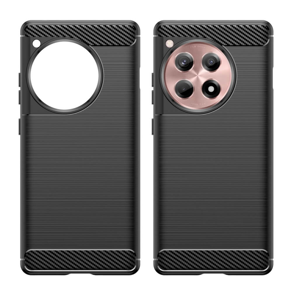 Oneplus 12R - Metal Carbon Look Case