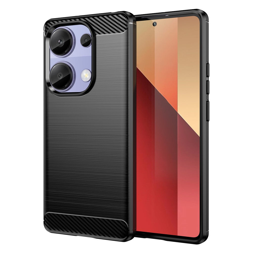Handyhlle Xiaomi Redmi Note 12 4G Kwmobile Silikon Case Fr Xiaomi Redmi  Note 13 Pro 4G  Metallic Karibikblau
