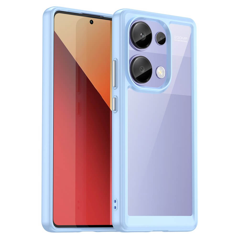 Poco M6 Pro / Redmi Note 13 4G - Protective Acrylic Phone Case with Raised Edge