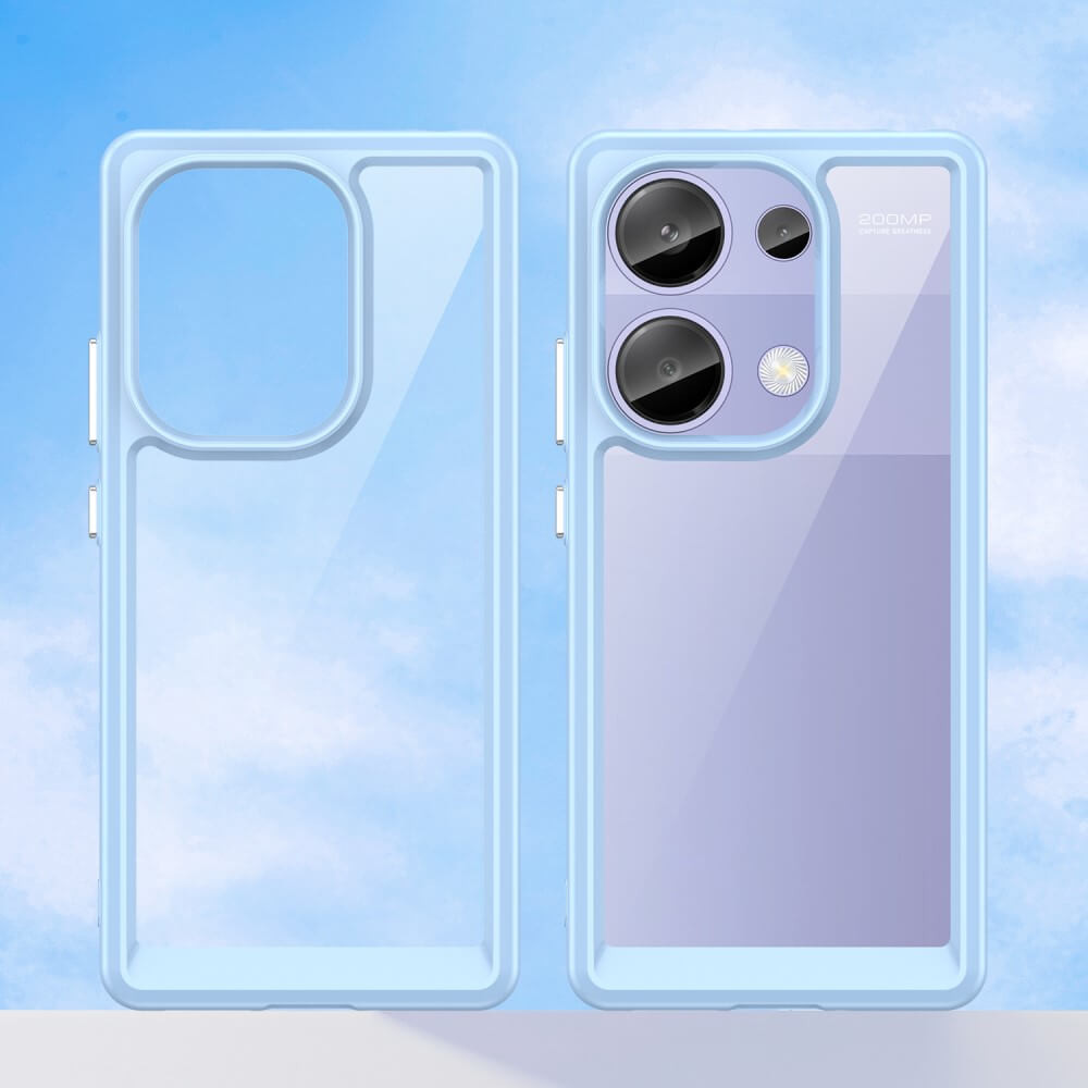 Poco M6 Pro / Redmi Note 13 4G - Protective Acrylic Phone Case with Raised Edge