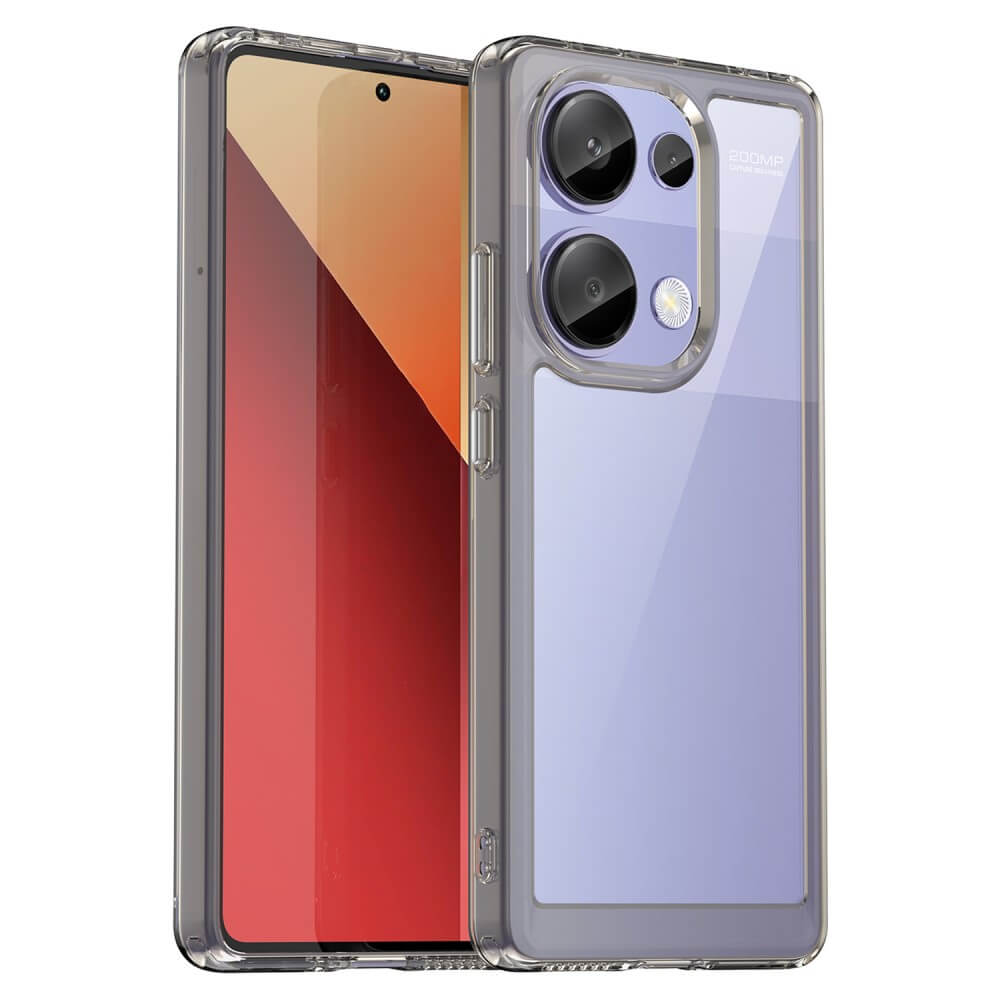 Poco M6 Pro / Redmi Note 13 4G - Protective Acrylic Phone Case with Raised Edge
