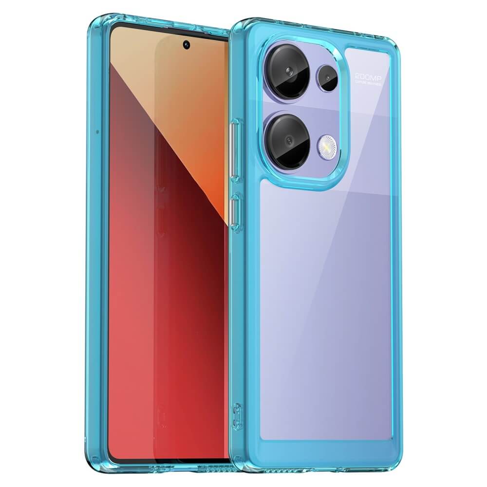 Poco M6 Pro / Redmi Note 13 4G - Protective Acrylic Phone Case with Raised Edge