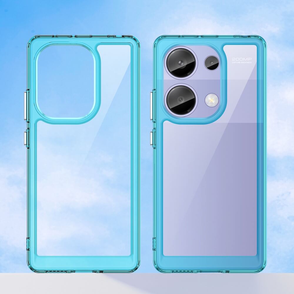 Poco M6 Pro / Redmi Note 13 4G - Protective Acrylic Phone Case with Raised Edge