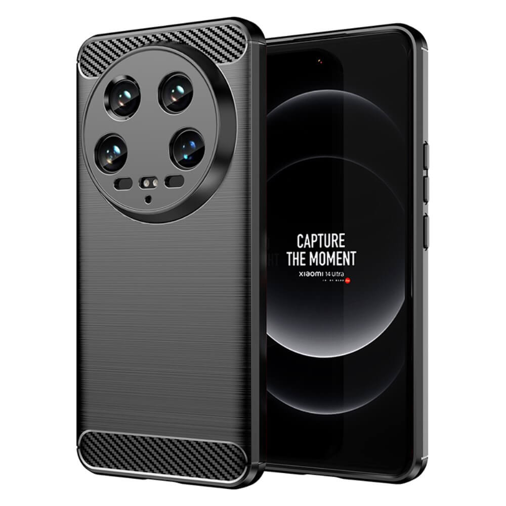 Xiaomi 14 Ultra - Metall Carbon Look Hülle