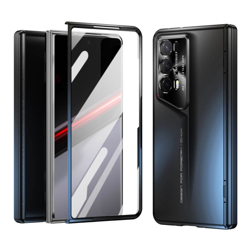 Honor Magic V2 Rsr - Etui Hybride Coque Avec Verre
