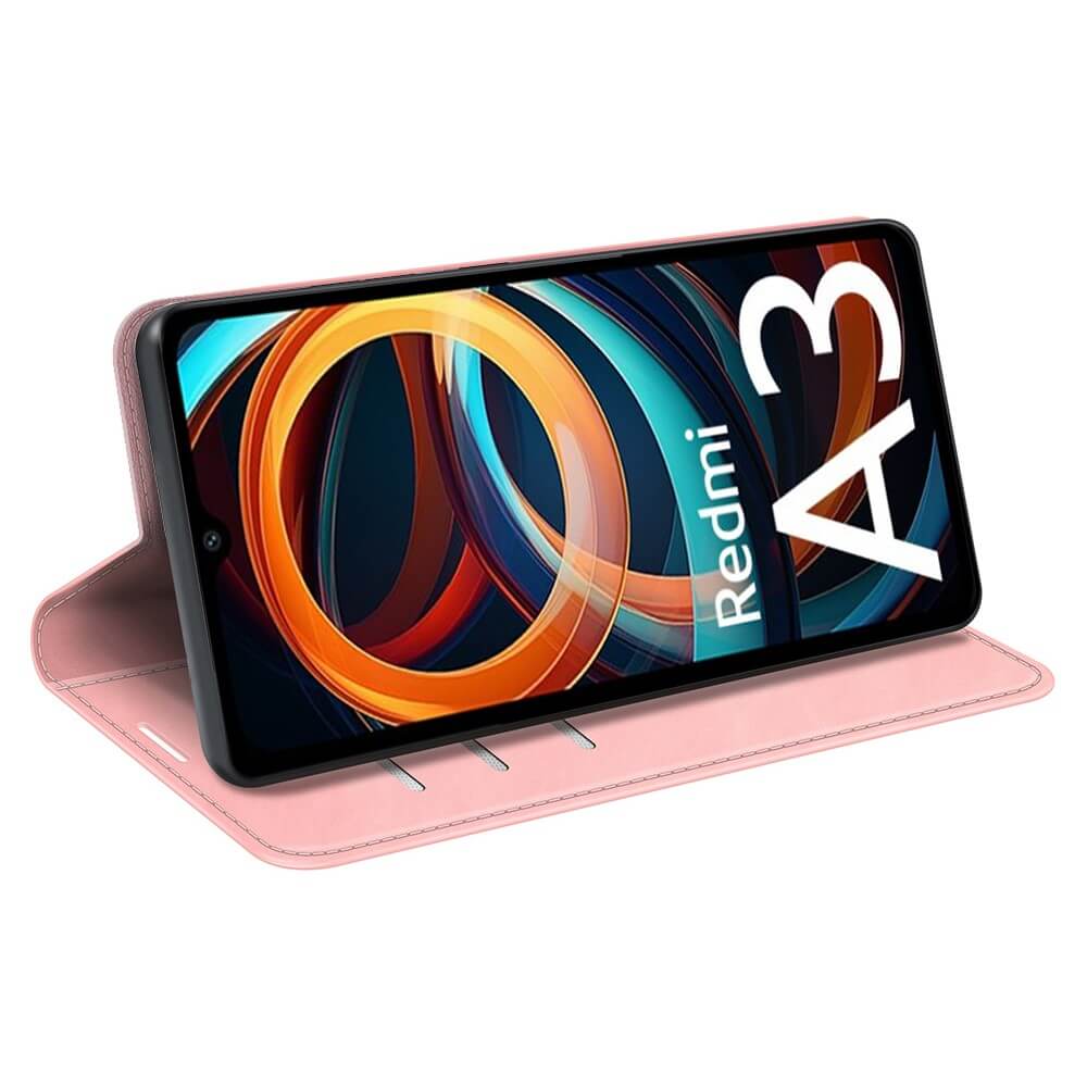 Xiaomi Redmi A3 - Custodia Stand Flip Case