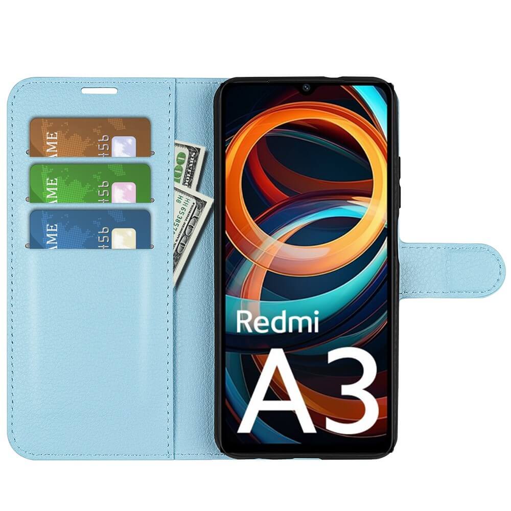 Xiaomi Redmi A3 - Custodia in ecopelle