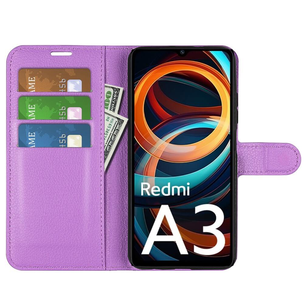 Xiaomi Redmi A3 - Custodia in ecopelle
