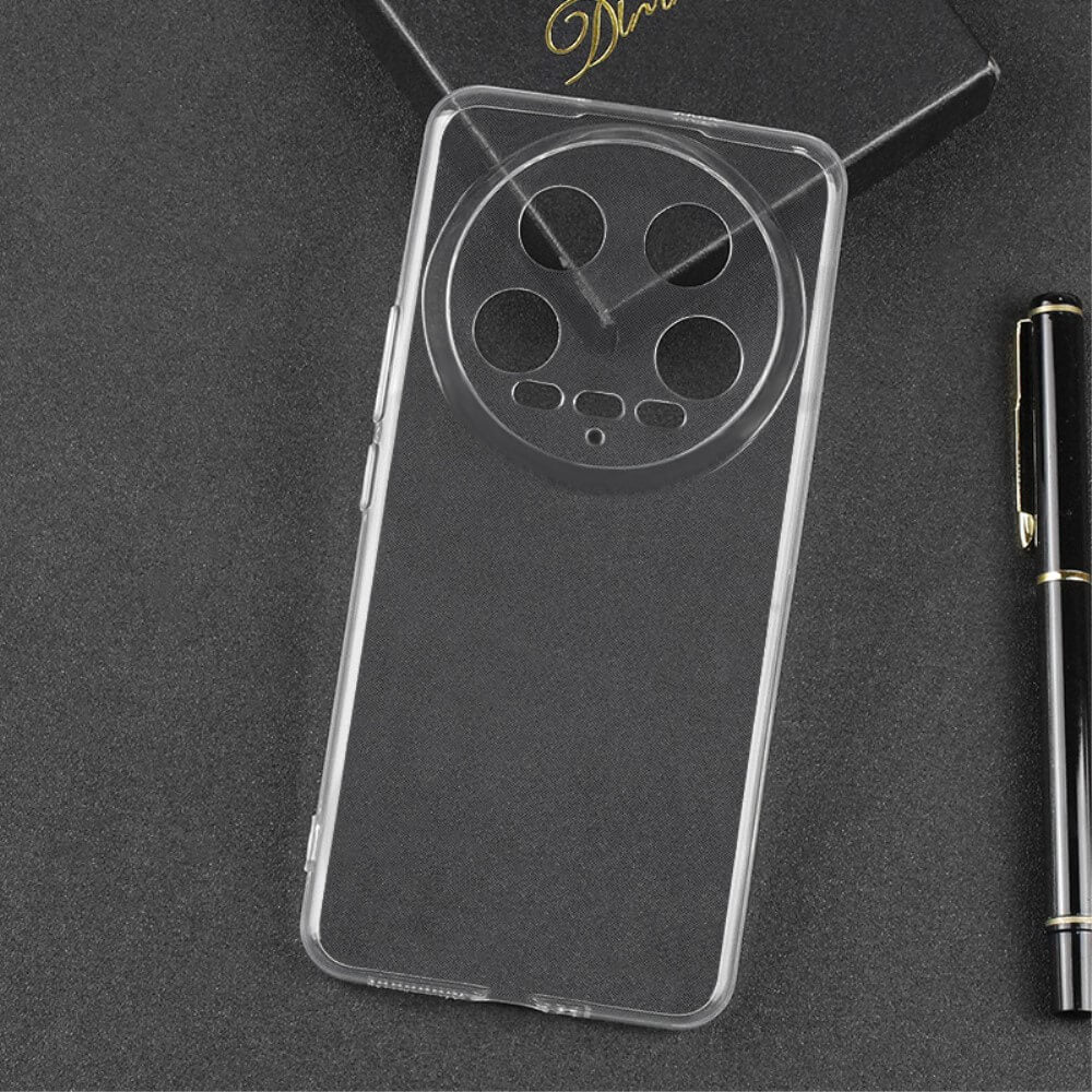 Xiaomi 14 Ultra - Silikon Gummi Case transparent