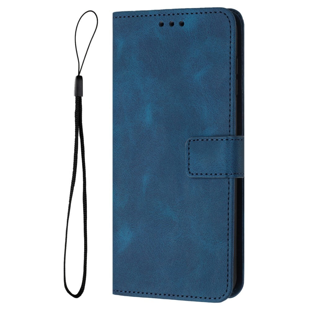 Galaxy S25+ / S24+ Plus - Custodia in pelle scamosciata dal design vintage