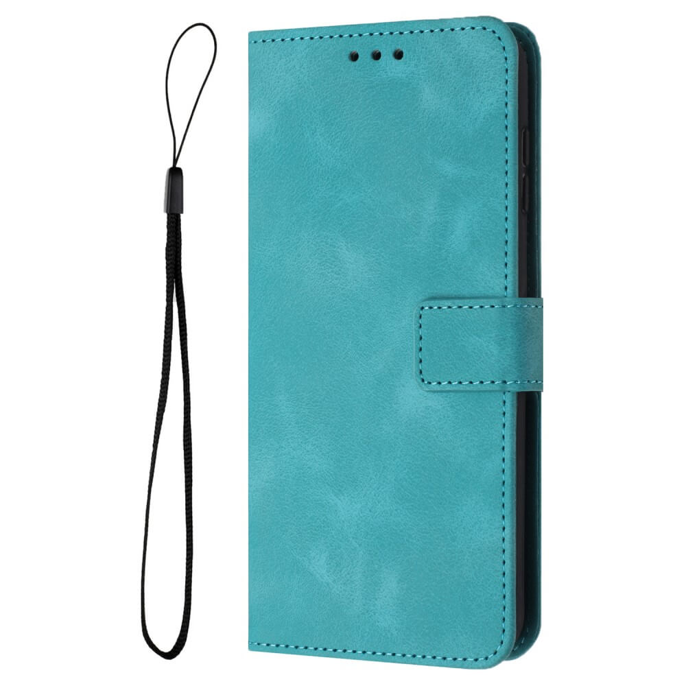 Galaxy S25+ / S24+ Plus - Custodia in pelle scamosciata dal design vintage