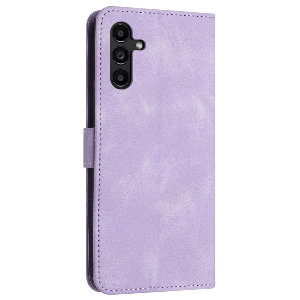 Galaxy A15 - Custodia in pelle scamosciata dal design vintage