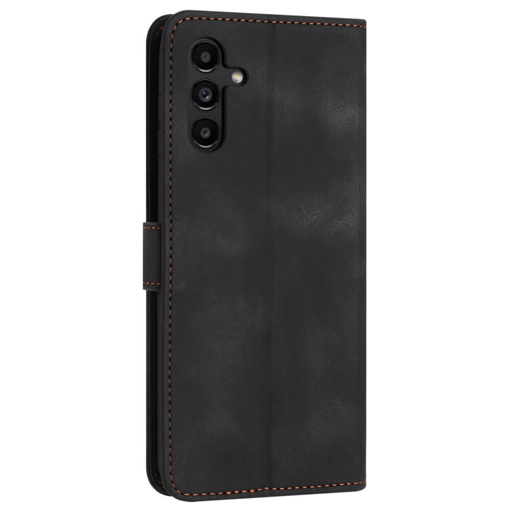 Galaxy A15 - Custodia in pelle scamosciata dal design vintage