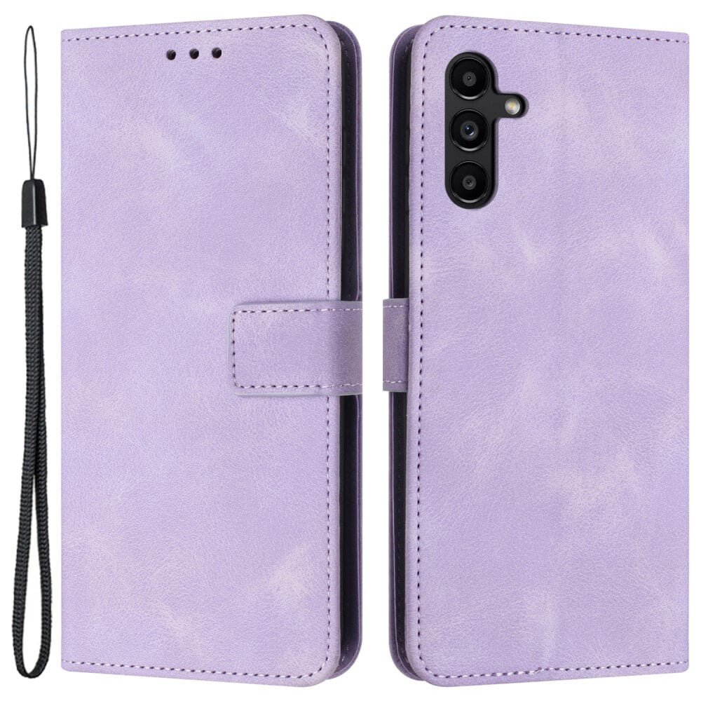 Galaxy S25 / S24 - Custodia in pelle scamosciata dal design vintage