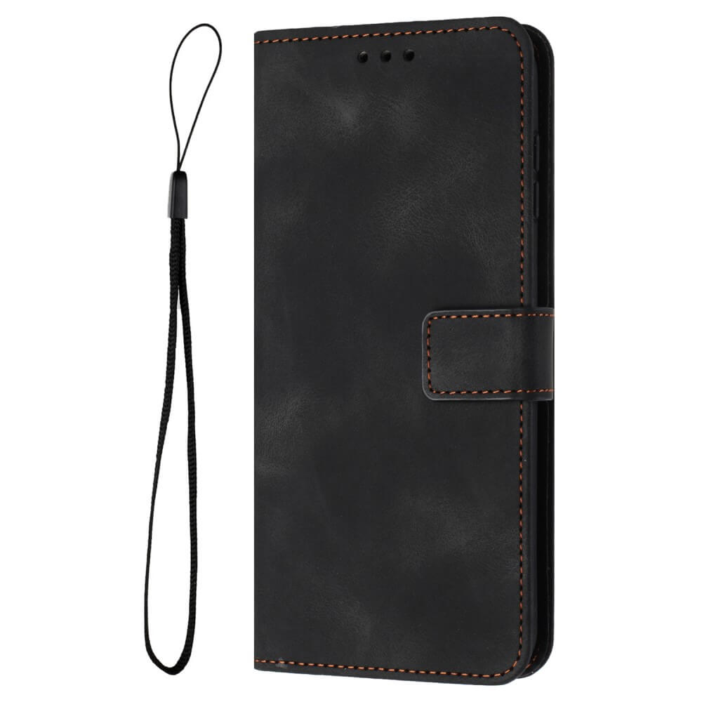 Galaxy S25 / S24 - Custodia in pelle scamosciata dal design vintage