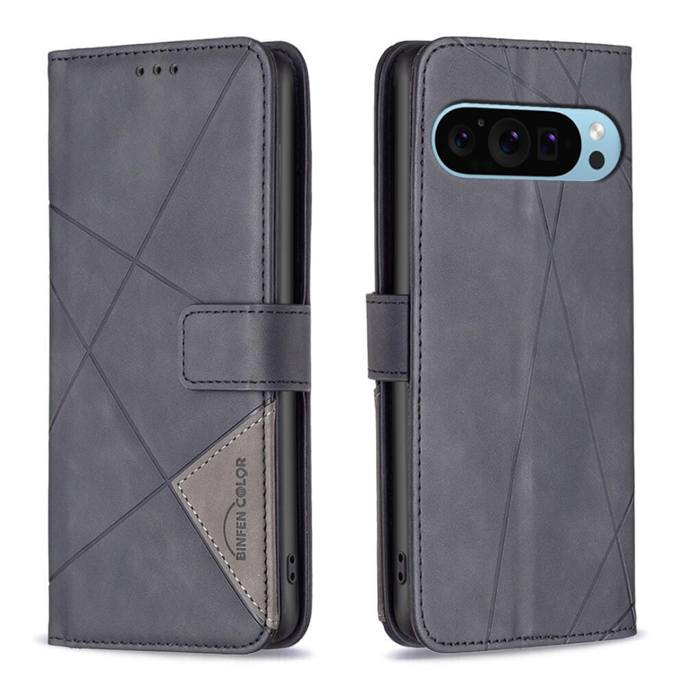 Google Pixel 9 Pro XL - BINFEN coque étui en cuir