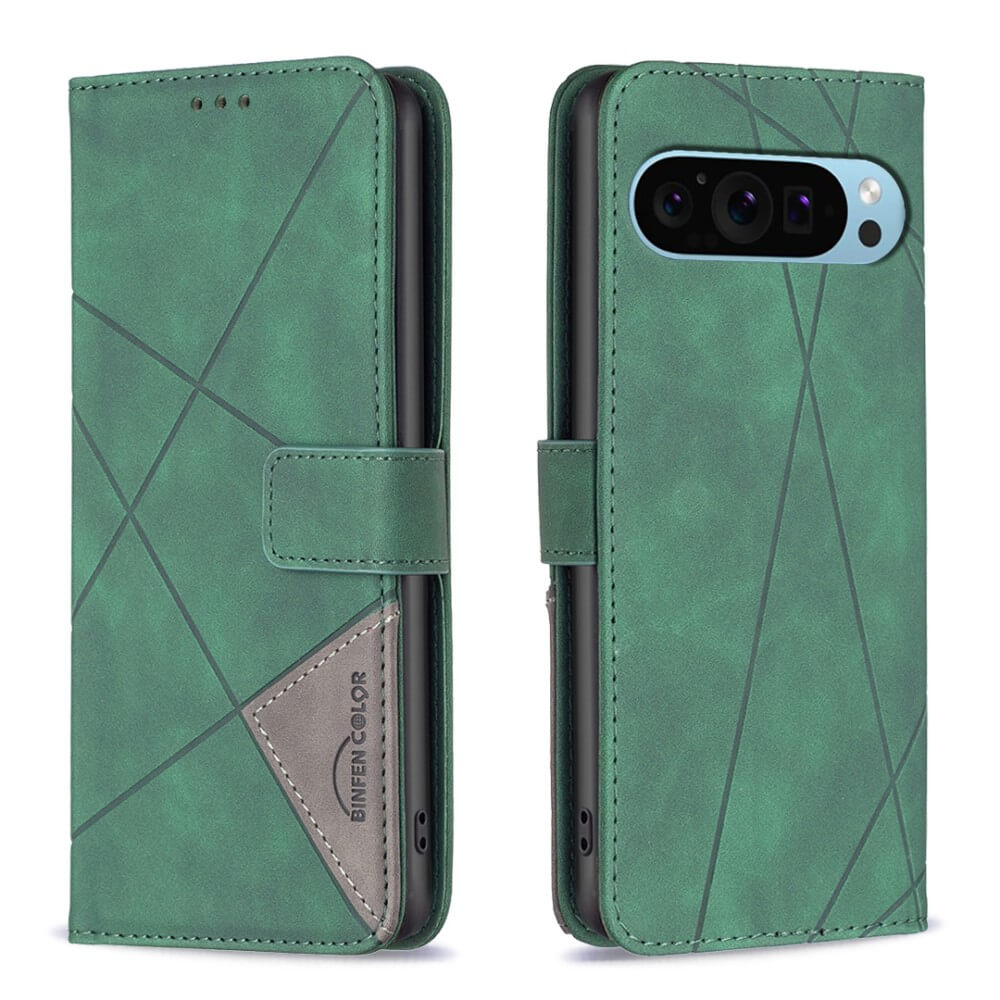 Google Pixel 9 Pro XL - BINFEN coque étui en cuir