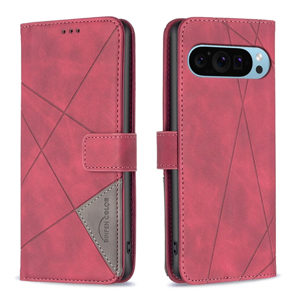 Google Pixel 9 Pro XL - BINFEN coque étui en cuir