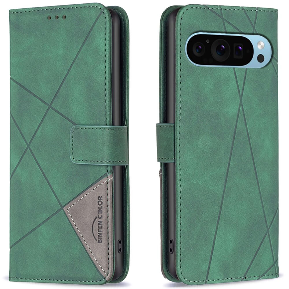 Google Pixel 9 / 9 Pro - BINFEN coque étui en cuir
