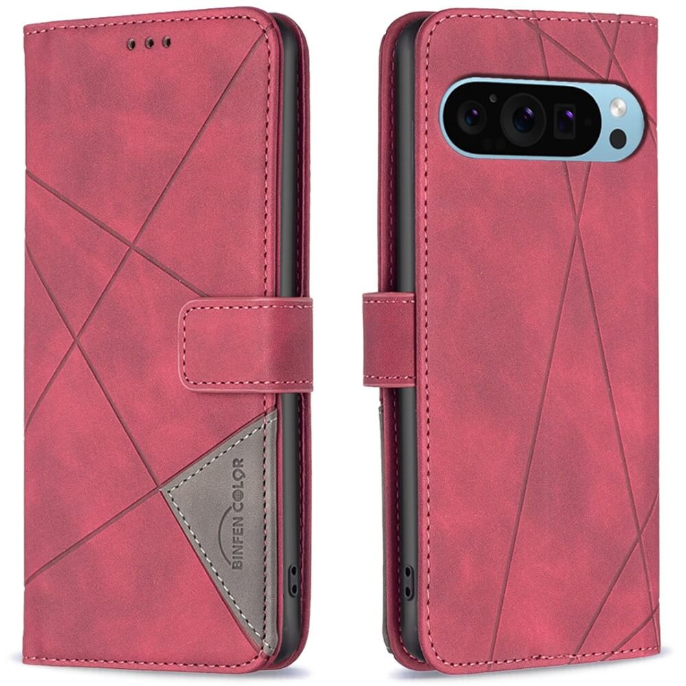 Google Pixel 9 / 9 Pro - BINFEN coque étui en cuir