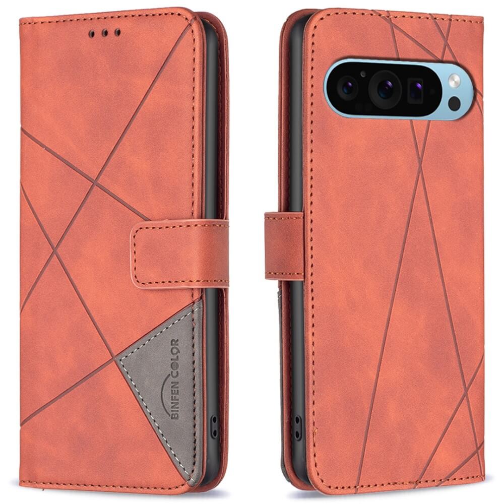 Google Pixel 9 / 9 Pro - BINFEN coque étui en cuir