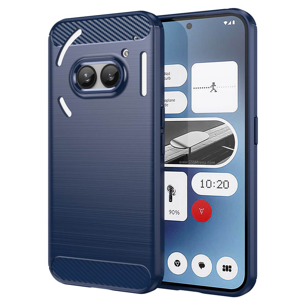Nothing Phone (2a) - Metall Carbon Look Hülle