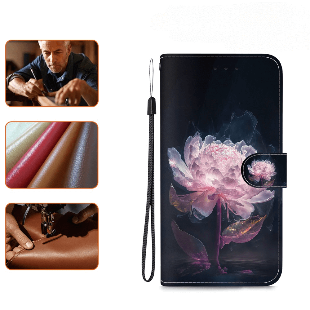Xiaomi Redmi A3 - Custodia con motivo floreale