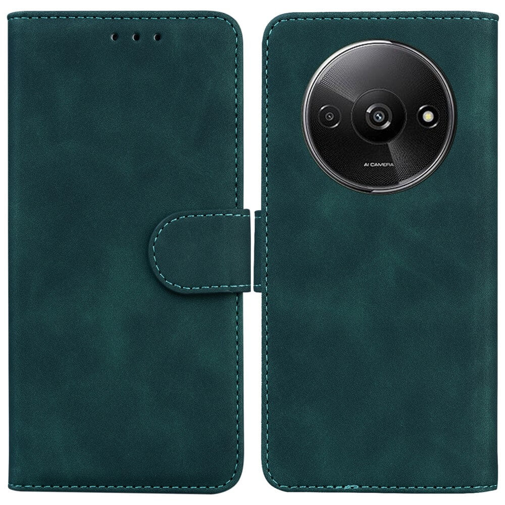 Xiaomi Redmi A3 - Custodia solida in ecopelle