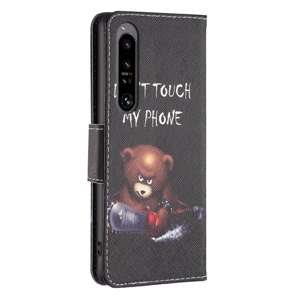 Sony Xperia 1 VI - Étui en similicuir coque avec motif
