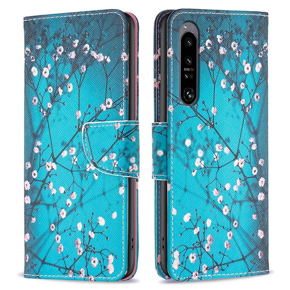Sony Xperia 1 VI - Étui en similicuir coque avec motif