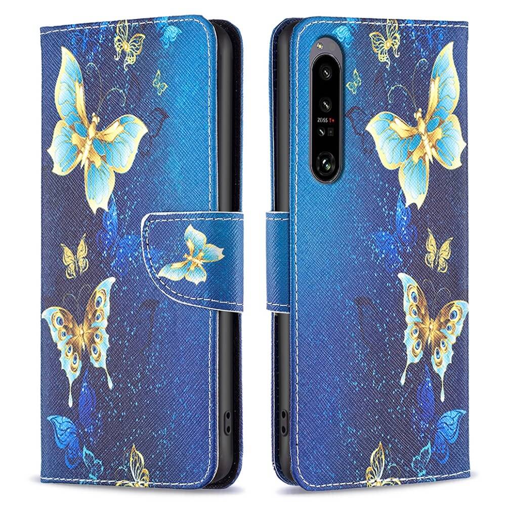 Sony Xperia 1 VI - Étui en similicuir coque avec motif