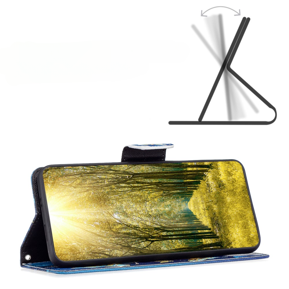 Sony Xperia 1 VI - Étui en similicuir coque avec motif