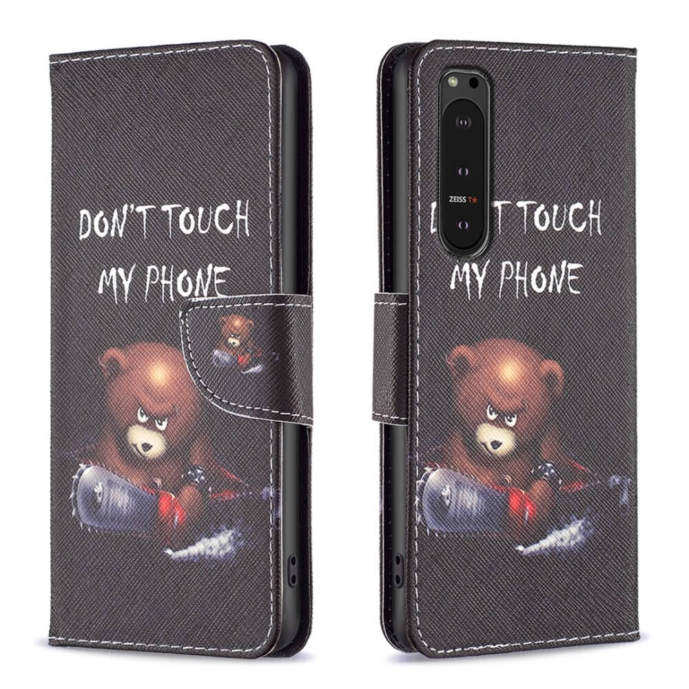 Sony Xperia 10 VI - Étui en similicuir coque avec motif