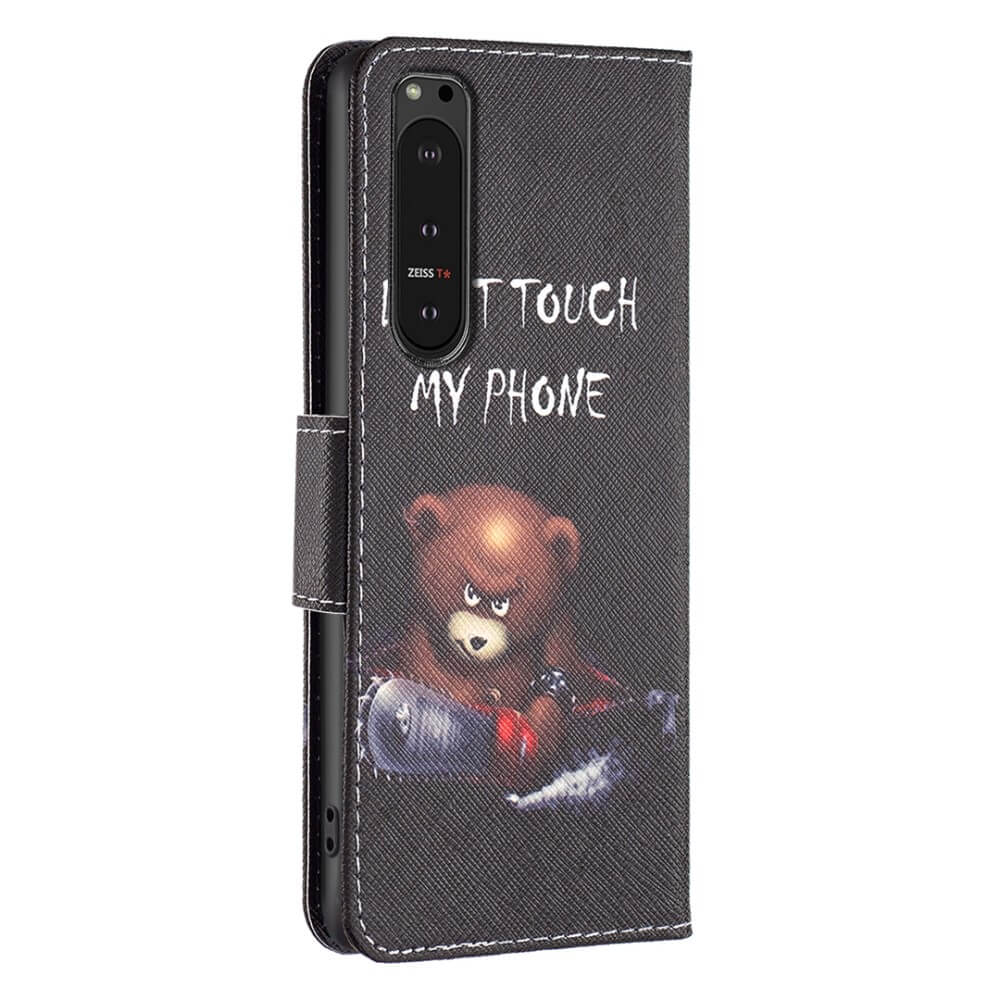 Sony Xperia 10 VI - Étui en similicuir coque avec motif