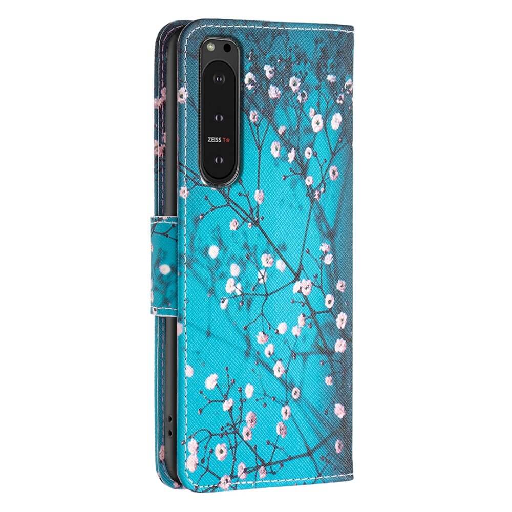 Sony Xperia 10 VI - Étui en similicuir coque avec motif