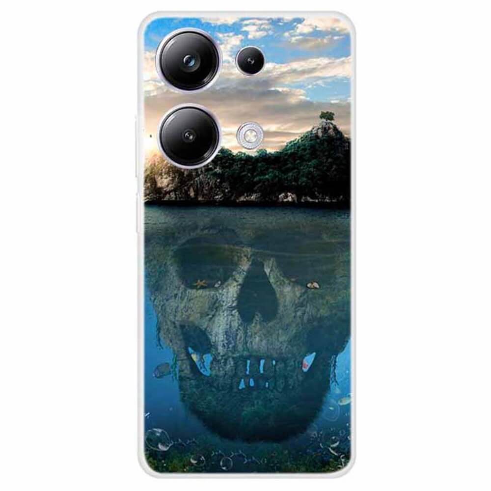 Poco M6 Pro / Redmi Note 13.Pro  4G - Cover Case IMD with Stylish Motif
