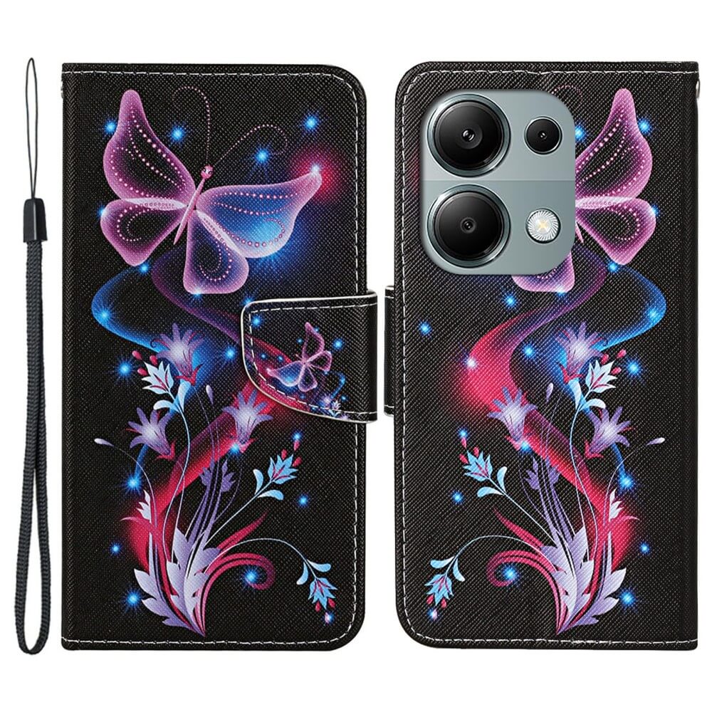 Poco M6 Pro / Redmi Note 13 Pro 4G - Wallet Case with motif