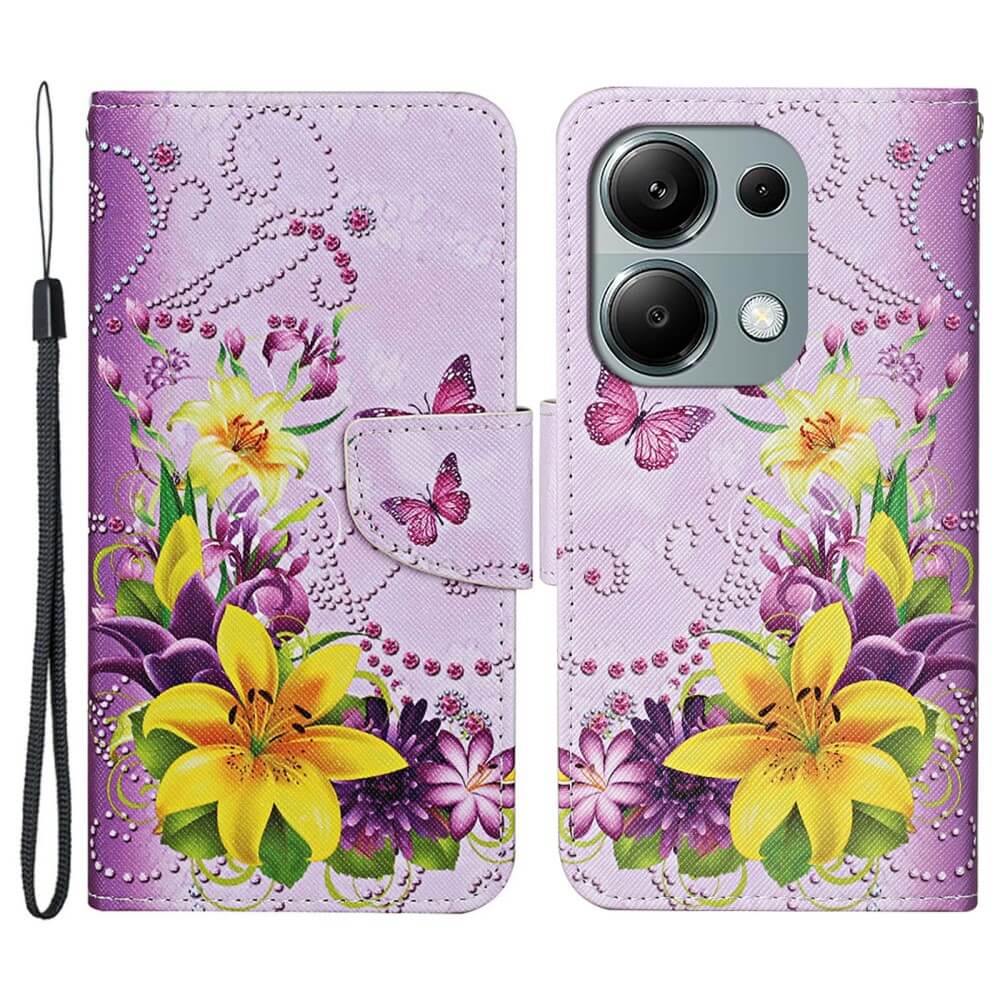 Poco M6 Pro / Redmi Note 13 Pro 4G - Wallet Case with motif