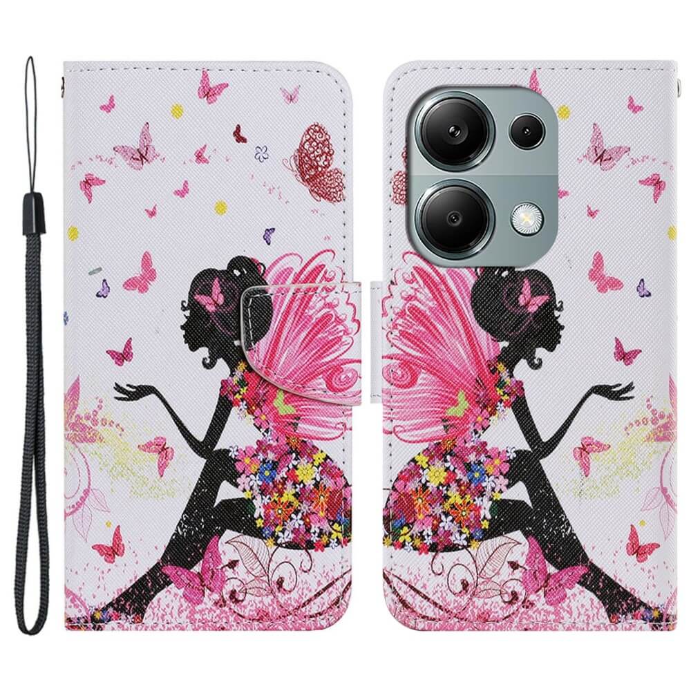 Poco M6 Pro / Redmi Note 13 Pro 4G - Wallet Case with motif