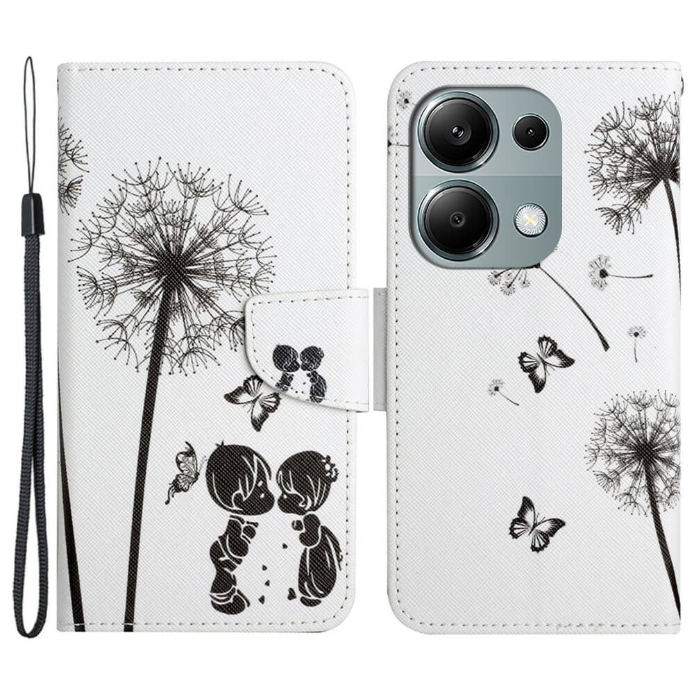 Poco M6 Pro / Redmi Note 13 Pro 4G - Wallet Case with motif