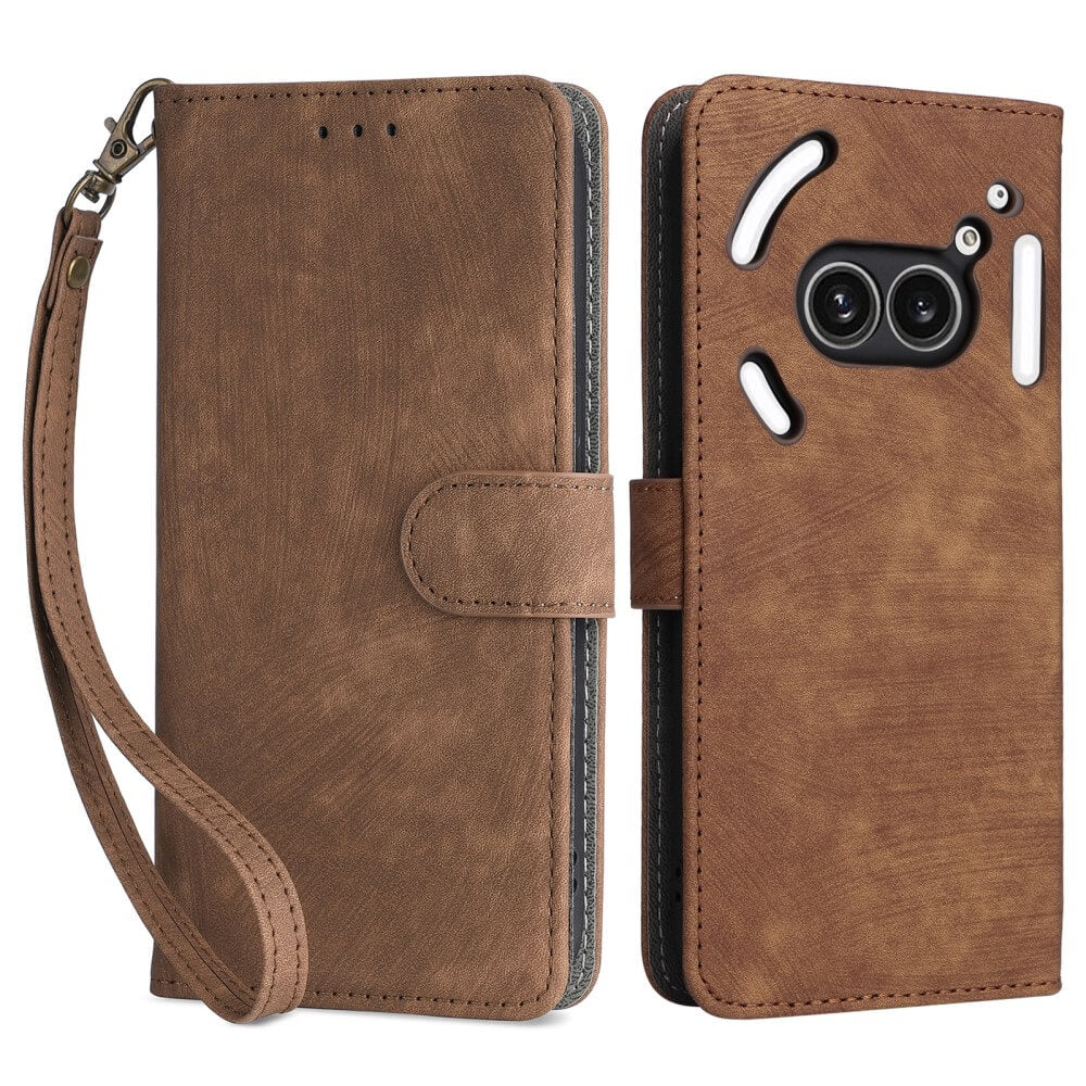 Nothing Phone (2a) - Ledertasche mit RFID Blocker