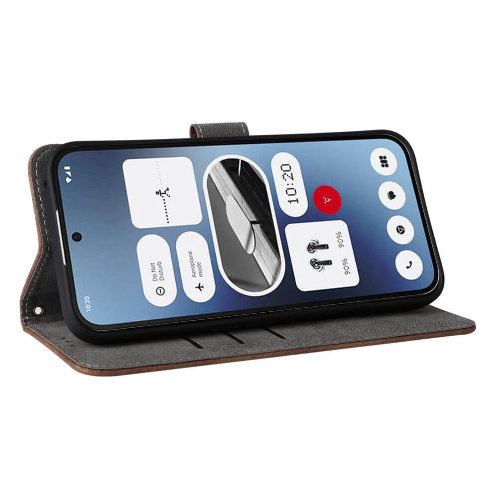 Nothing Phone (2a) - Ledertasche mit RFID Blocker
