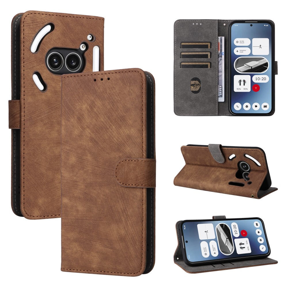 Nothing Phone (2a) - Ledertasche mit RFID Blocker