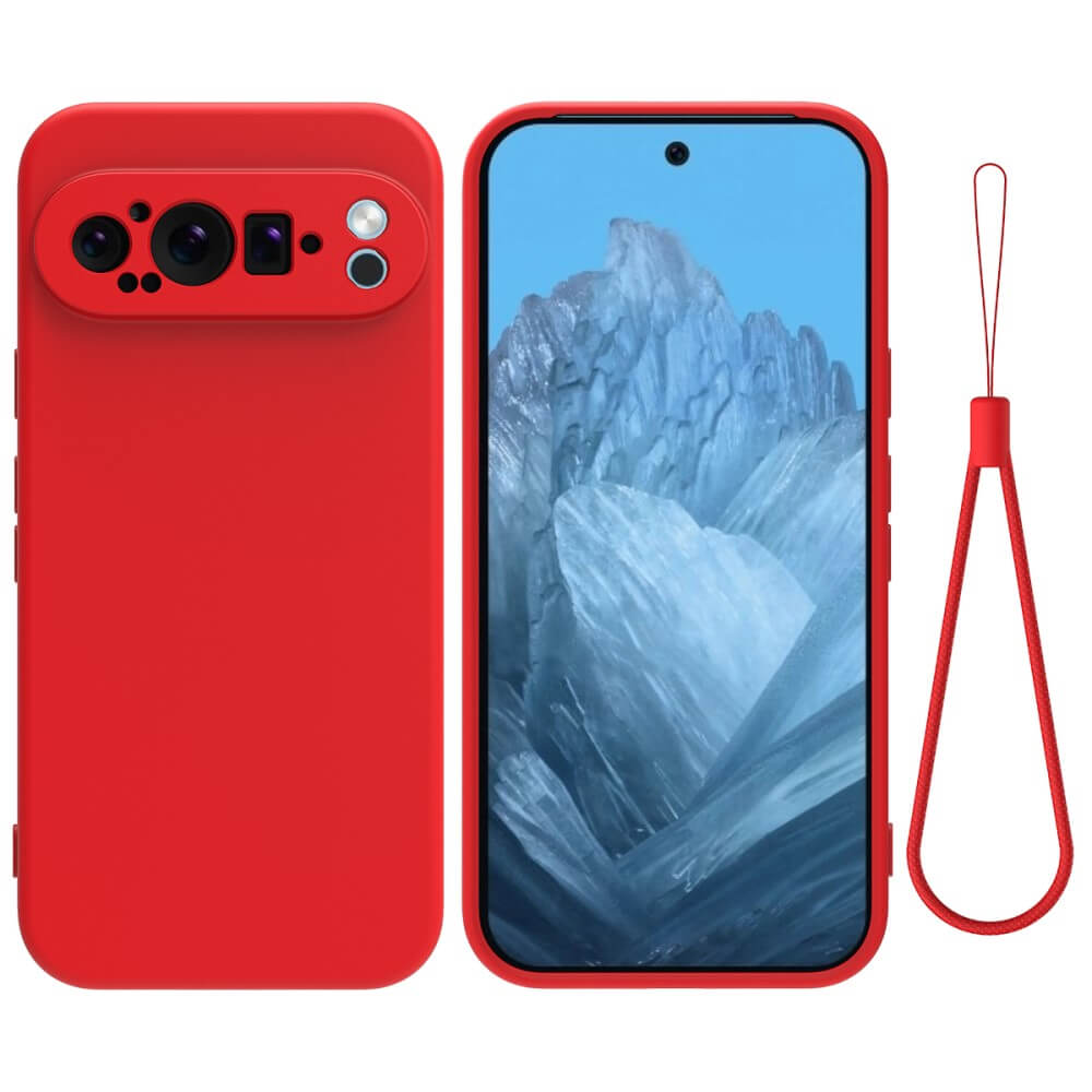 Google Pixel 9 Pro - Coque en caoutchouc silicone