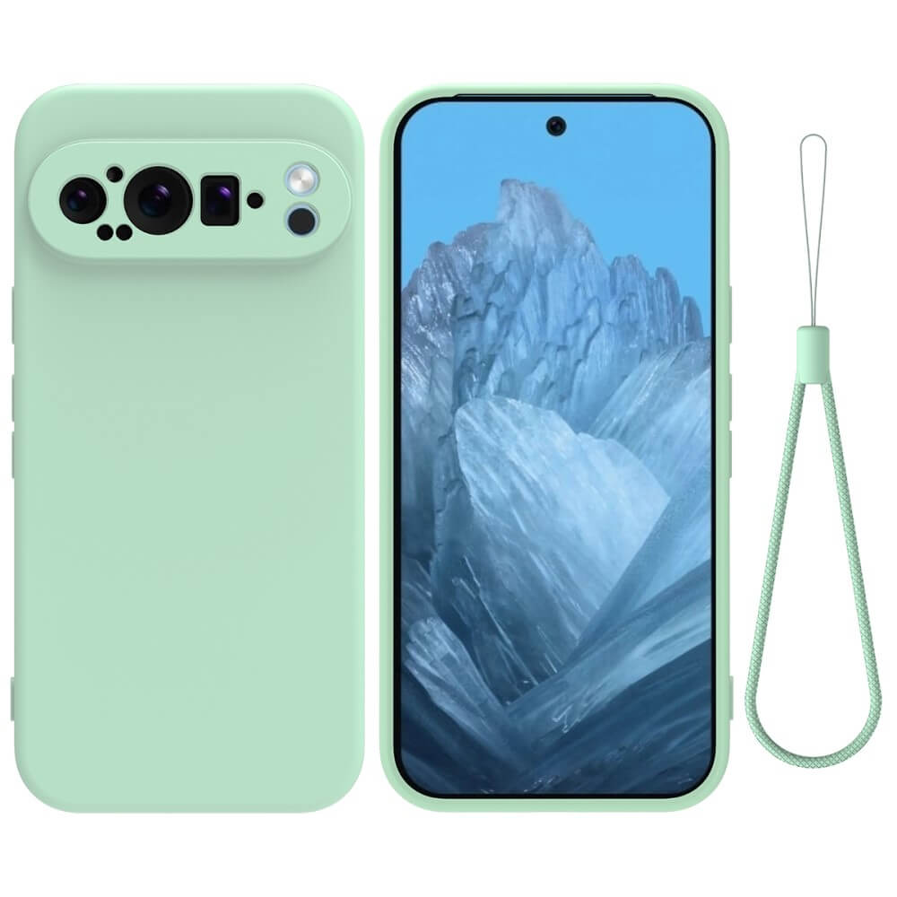 Google Pixel 9 Pro - Coque en caoutchouc silicone