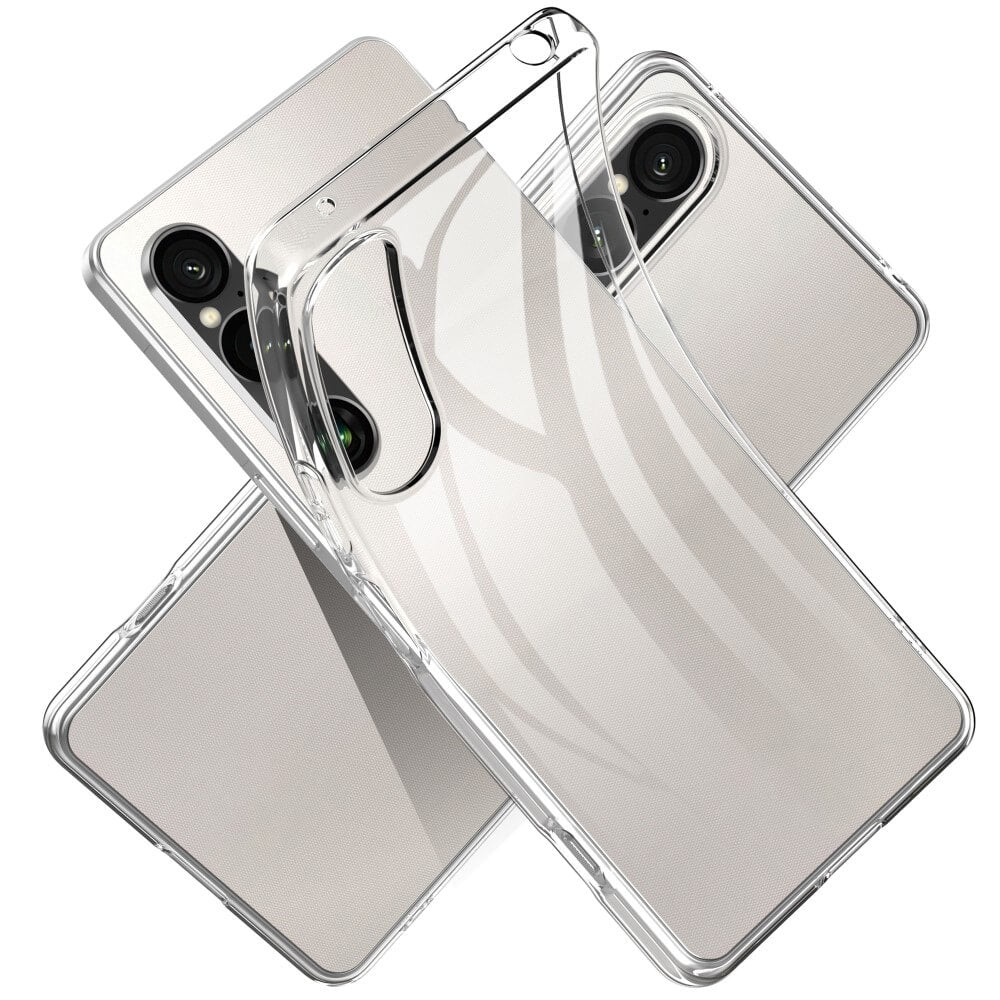 Sony Xperia 1 VI - Silikon Gummi Case transparent