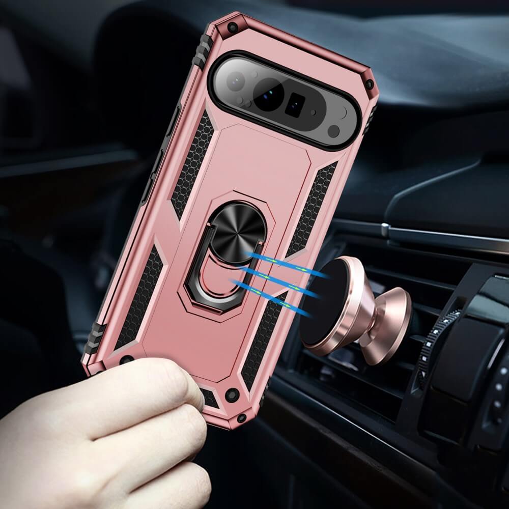 Google Pixel 9 Pro XL - Coque Armor avec kickstand